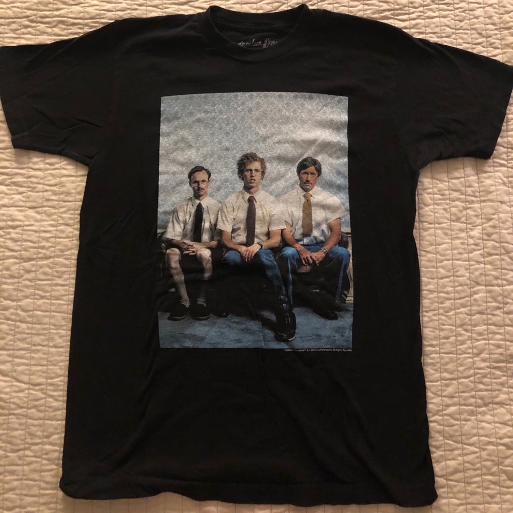 MENS MEDIUM NAPOLEON DYNAMITE T-SHIRT BLACK